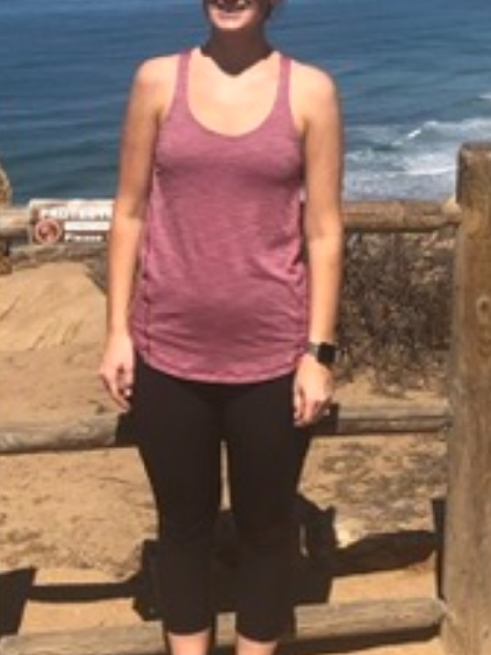 lululemon athletica Pink Tank Top